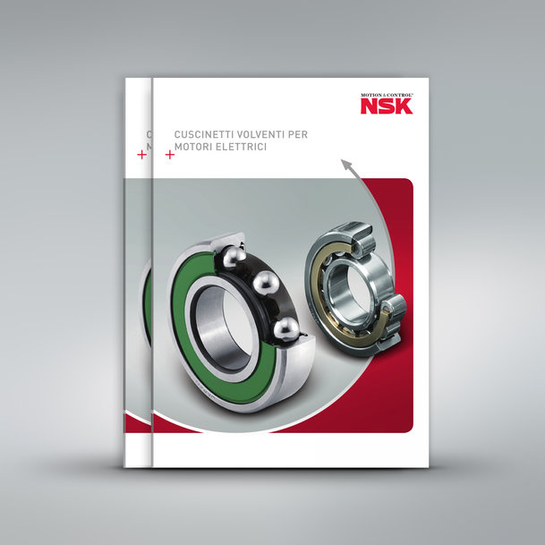 NSK presenta il nuovo catalogo di cuscinetti per motori elettrici